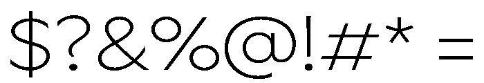 Sculpin Variable Thin Font OTHER CHARS