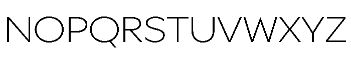 Sculpin Variable Thin Font UPPERCASE