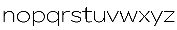 Sculpin Variable Thin Font LOWERCASE
