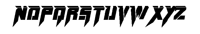 SCHADEN Font LOWERCASE