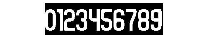 SCIFI EXPERIMENTAL-Inverse Font OTHER CHARS