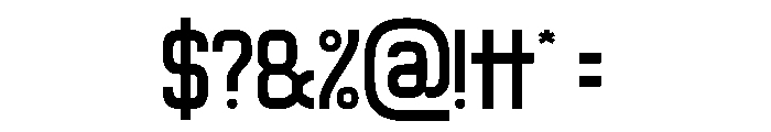 SCIFI EXPERIMENTAL-Light Font OTHER CHARS