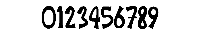 SCREAMY Regular Font OTHER CHARS