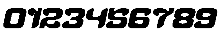 SCUBA DIVING Bold Italic Font OTHER CHARS