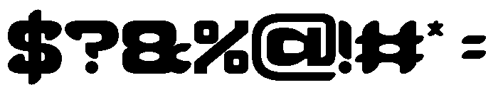 SCUBA DIVING Bold Font OTHER CHARS