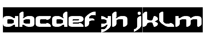 SCUBA DIVING-Inverse FONT