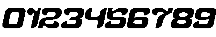 SCUBA DIVING Italic Font OTHER CHARS