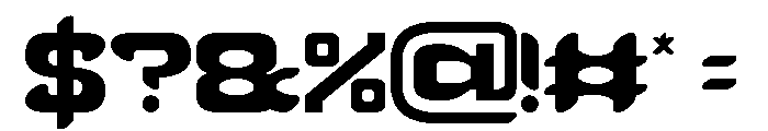 SCUBA DIVING Font OTHER CHARS
