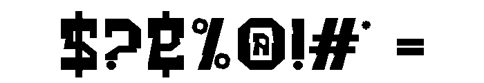 Scafe Racing Font OTHER CHARS