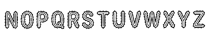 Scale Regular Font UPPERCASE
