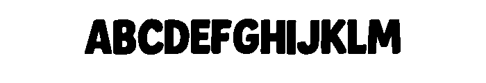 Scale School Font UPPERCASE