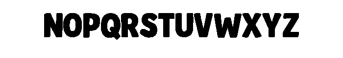 Scale School Font UPPERCASE
