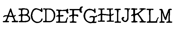 Scaleless_Dragon Font UPPERCASE