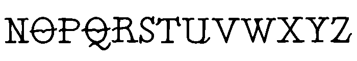 Scaleless_Dragon Font UPPERCASE