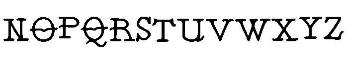 Scaleless_Dragon Font LOWERCASE