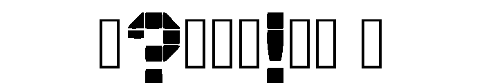 Scales Regular Font OTHER CHARS