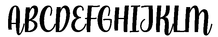 Scalyn Font UPPERCASE