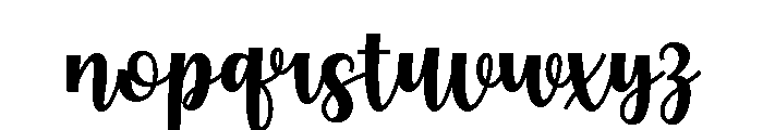 Scalyn Font LOWERCASE