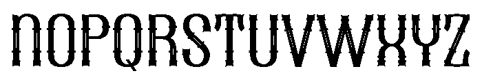 Scar Black Regular Font LOWERCASE