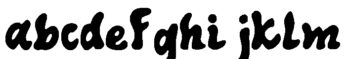 Scared Octopus FONT
