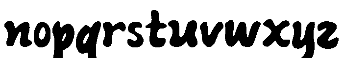 Scared Octopus Font LOWERCASE
