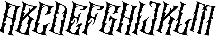 Scarnix Italic FONT