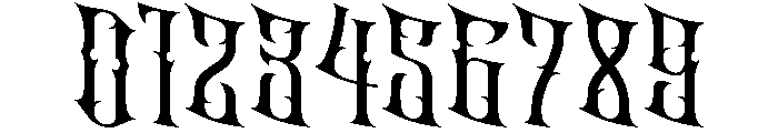 Scarnix Font OTHER CHARS
