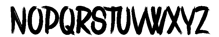 Scarrew Font UPPERCASE
