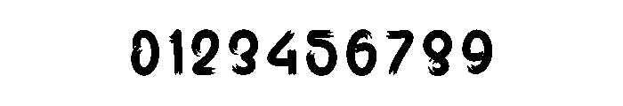 Scarry Midnight Font OTHER CHARS