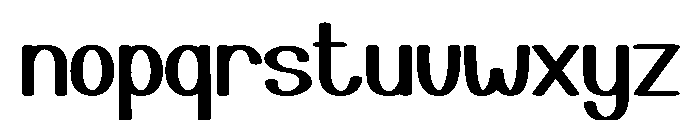 Scarves Journey Font LOWERCASE