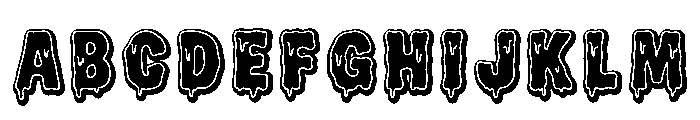 Scary Drip Shadow FONT