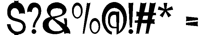 Scary Grave Regular Font OTHER CHARS
