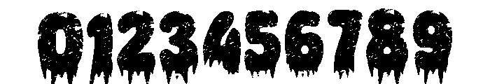 Scary Halloween Regular Font OTHER CHARS