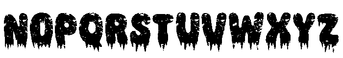 Scary Halloween Regular Font LOWERCASE