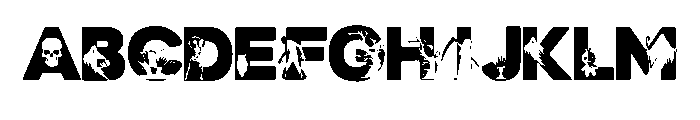 Scary Halloween Trio 1 FONT