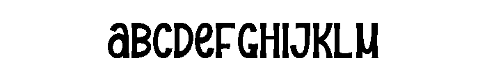 Scary Wednesday Font UPPERCASE