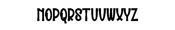 Scary Wednesday Font UPPERCASE