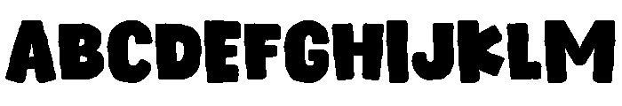 Scary Witch Regular Font UPPERCASE