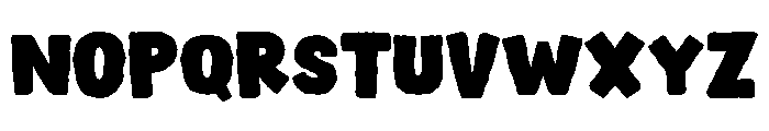 Scary Witch Regular Font UPPERCASE