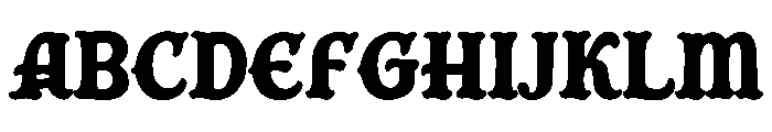 Scarytale Font UPPERCASE