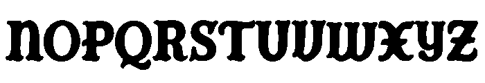 Scarytale Font UPPERCASE