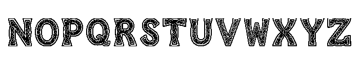 Scaup Regular Font LOWERCASE