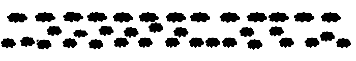Scholar Block Christmas Snow Font UPPERCASE