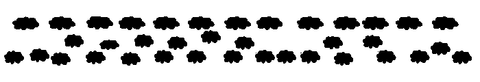Scholar Block Christmas Snow FONT