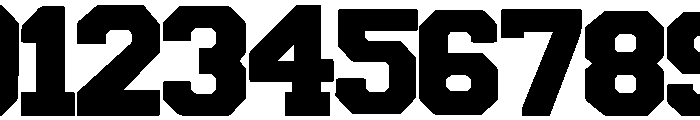 Scholar Block Font OTHER CHARS