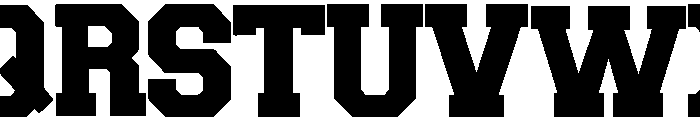 Scholar Block Font LOWERCASE