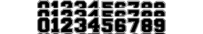 Scholar Varsity Stacked Font OTHER CHARS