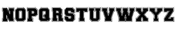 Scholar Varsity Font LOWERCASE