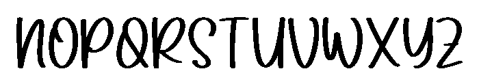 Scholarly Teacher Regular Font UPPERCASE