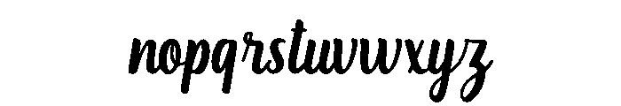 School Beautiful Font LOWERCASE